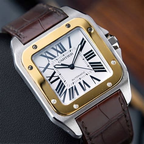 santos watch cartier|cartier santos watch for sale.